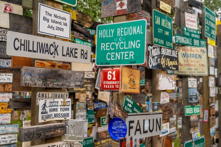 036 Alaska Highway, Watson Lake, Sign Post Forest.jpg